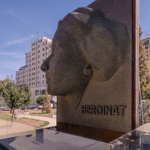 HEROINAT Heroines Monument in Pristina