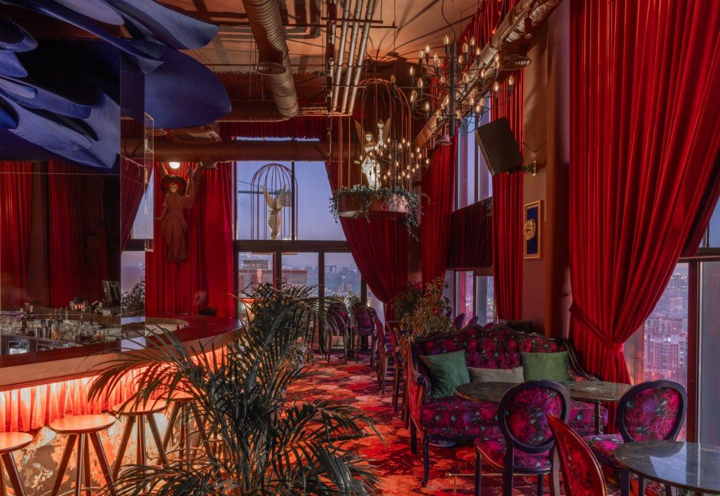 Noya vibrant cocktail space